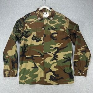 Italian Army Combat Jacket Mod 2001 Mens 52 Camo Military Streetwear Vintage